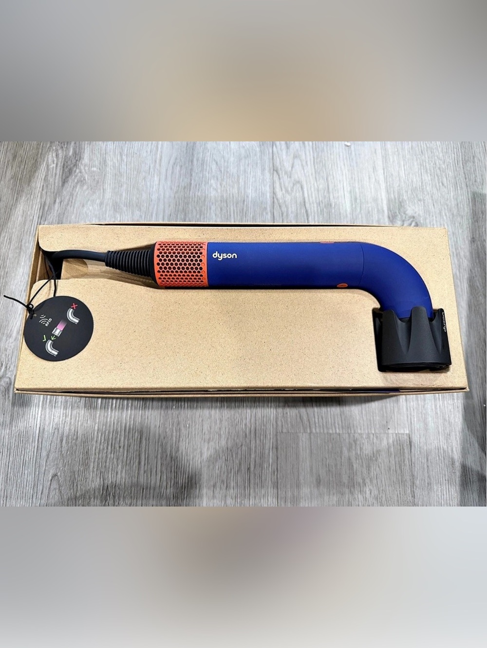 Limited Edition Dyson Supersonic r™ Hair Dryer in Vinca Blue/Topaz NOB.